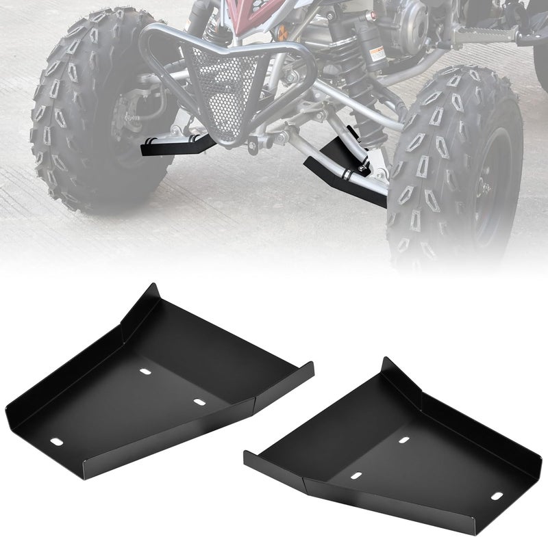 POKIAUTO A Arm Skid Plate for Yamaha Raptor 700 700R, Front Heavy-Duty Aluminum A-Arm Guards Arms Protector for Yamaha Raptor YFM 700 700R 2006-2025 Accessories (2PCS) - Image 1